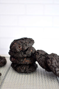 galleta saludable doble chocolate.